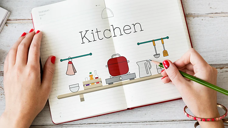 Kitchen Food Cooking Counter D