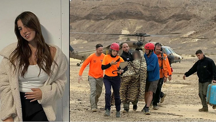 השיטפונות בדרום: שי חולצה לאחר שנסחפה - חיפושים אחר 2 נוספים