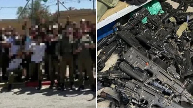 לוחמי גולני והנשקים