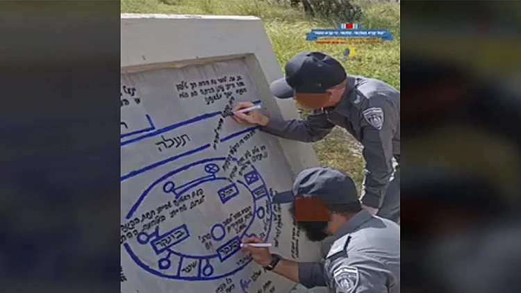 "בשביל הרוח": סוהרים ואסירים שיפצו עשרות אנדרטאות