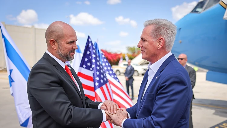 יו"ר בית הנבחרים האמריקני עם אמיר אוחנה