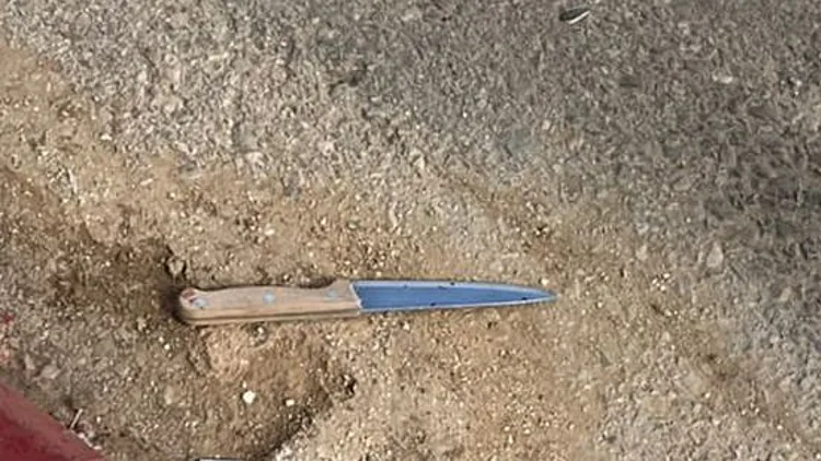 הסכין של המחבל