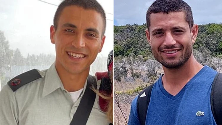 רס"ן איתמר אלחרר ורס"ן אופק אהרון