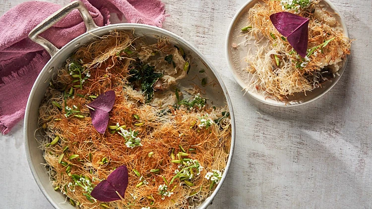 הכוכבת של שולחן החג. כנאפה ג'יבנה