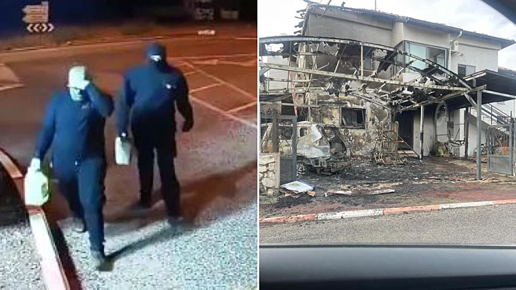 הצתת בית השוטר בגליל: שני צעירים נעצרו בחשד לניסיון רצח