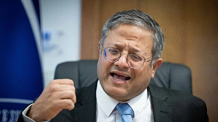 השר לביטחון לאומי איתמר בן גביר