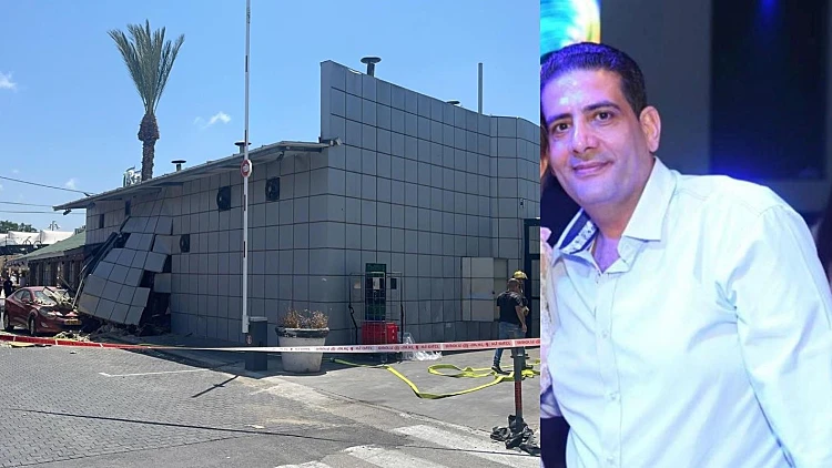 טרגדיה באשקלון: גבר כבן 50 נהרג בפיצוץ גז במאפייה