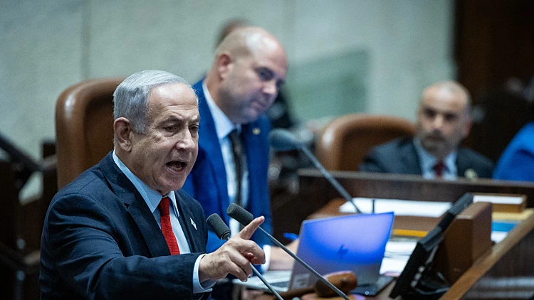 נתניהו בכנסת: "אנחנו מדינת חוק - בגולן, ביו"ש ובאיילון"
