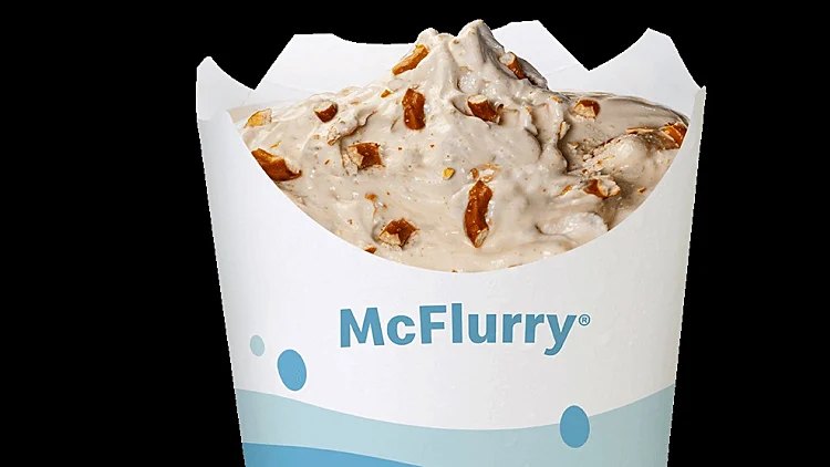 גלידת בייגלה במקדונלדס