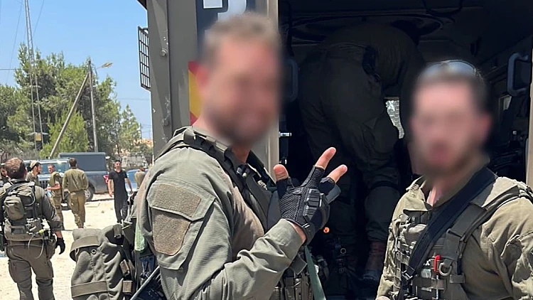 נפצע בפעילות - וחזר להילחם: לוחם דובדבן טופל בביה"ח ושב לג'נין