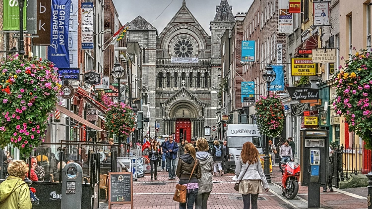 טיול ברחובות דבלין