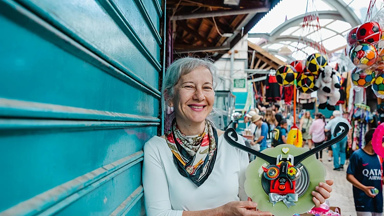 פולה רייקין - שבת גלריות ביולי ארט