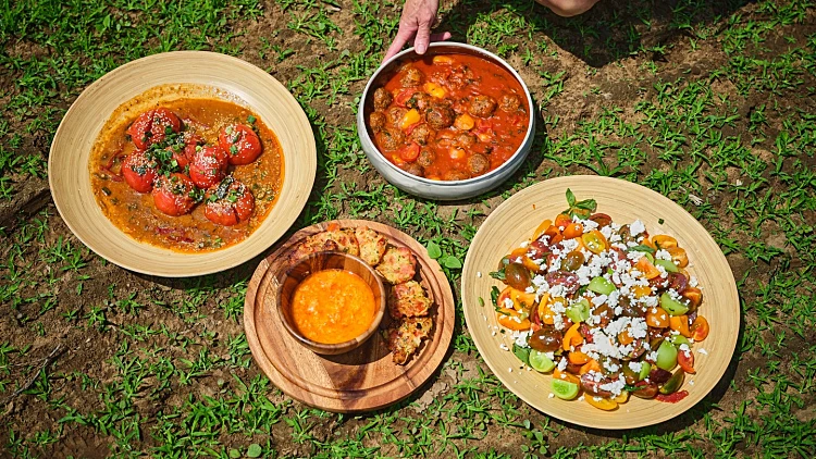 פסטיבל עגבניות בשוק האוכל ריחות וטעמים