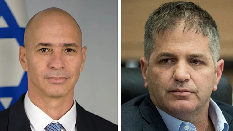 שר החינוך יואב קיש והמנכ"ל היוצא אסף צלאל