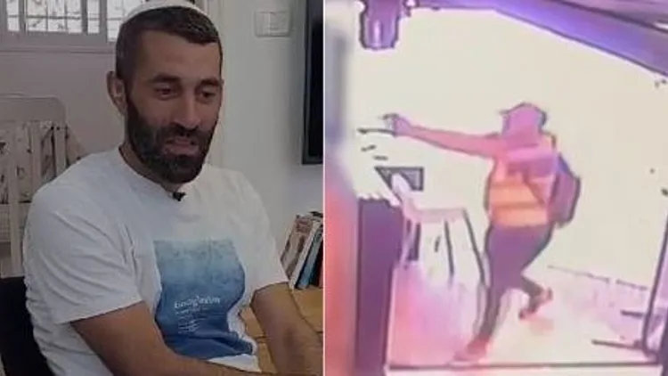הסתער על המחבל במעלה אדומים: "כדי למנוע אסון" | תיעוד מהפיגוע
