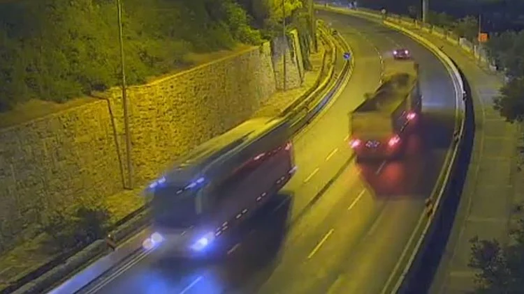 בהלה בכביש בירושלים: אוטובוס נסע נגד כיוון התנועה לאורך קילומטרים