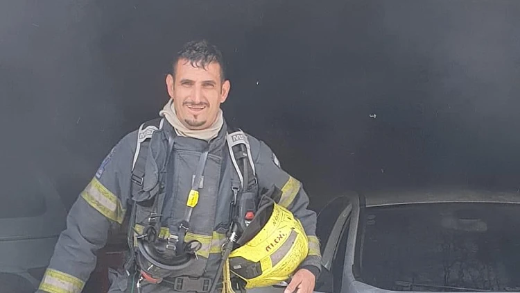 "לוחם וגיבור": משפחתו של הכבאי שנהרג בדיר אל-אסד מתקשה לעכל