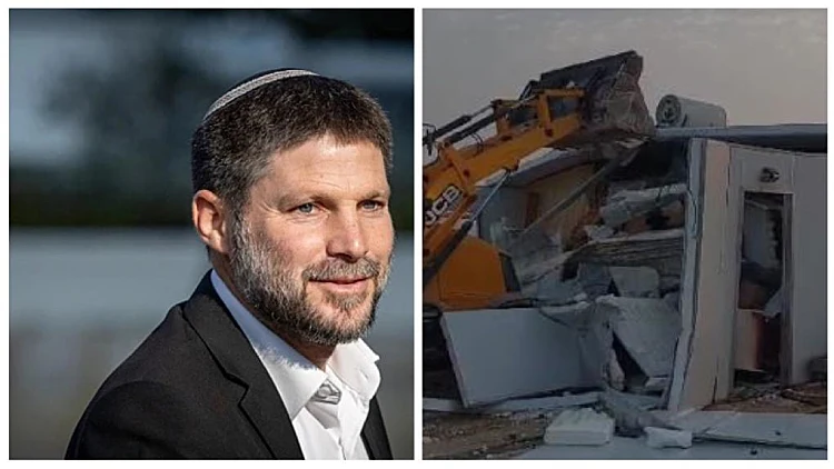 באישור סמוטריץ' - מאחז לא-חוקי פונה: "נבנה על קרקע פרטית ערבית"