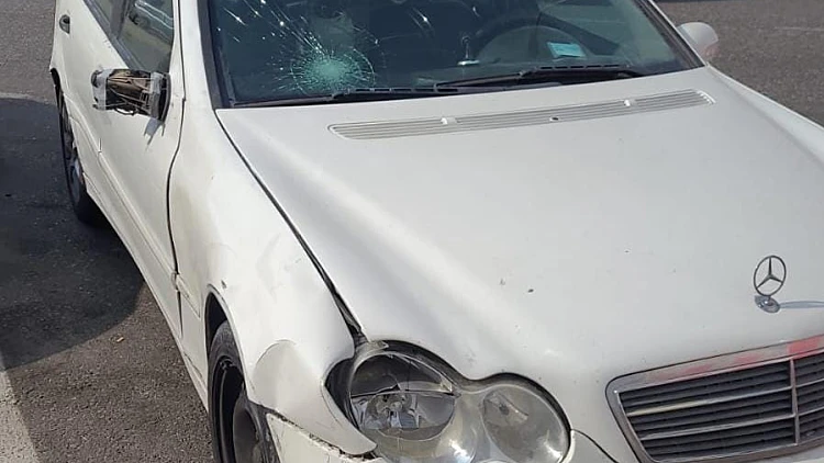 הרכב של הנהג החשוד