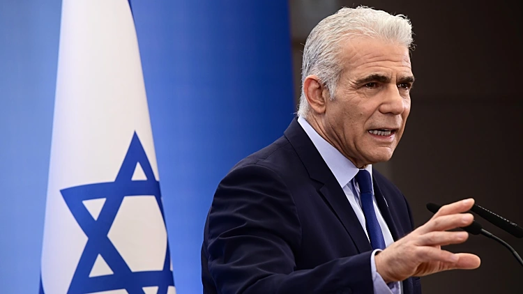 ראש האופוזיציה יאיר לפיד
