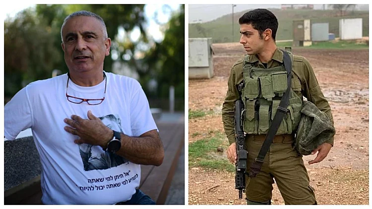 ברוך בן יגאל ובנו עמית, שנפל לפני כשלוש שנים