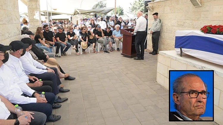 ר' המוסד לשעבר שבתי שביט הובא למנוחות: "דמות מופת ומודל לחיקוי"