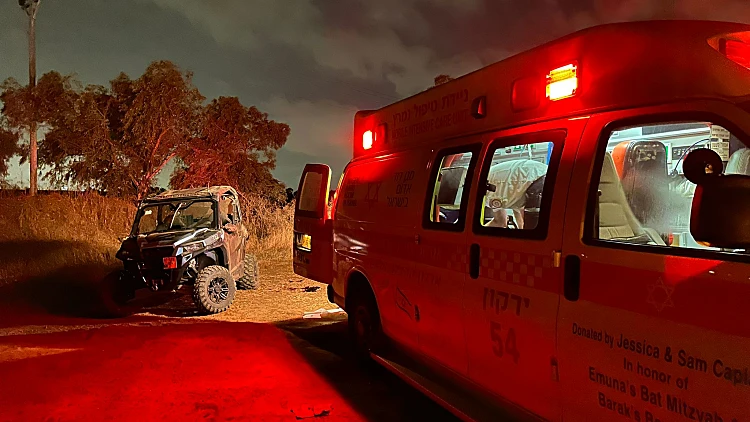 נער כבן 15 נהרג בהתהפכות טרקטורון ליד כפר סבא