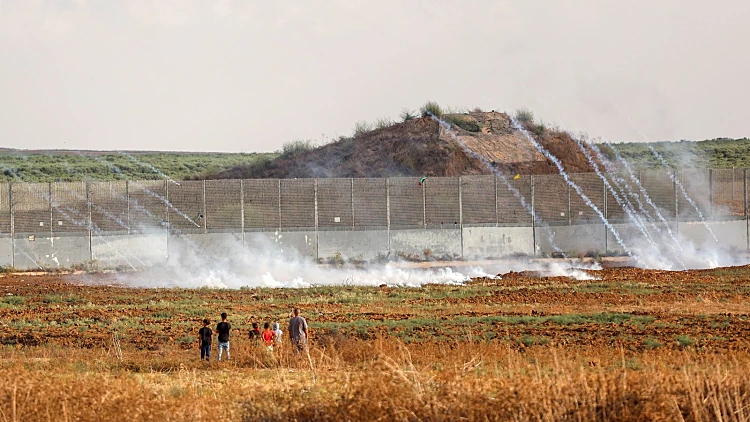 בעקבות הפרות הסדר: צה"ל תקף עמדה של חמאס ברצועת עזה