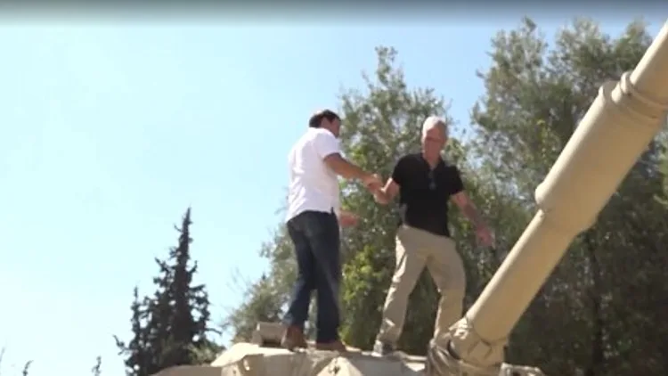 החברים לטנק נפגשו 50 שנה אחרי המלחמה: "רק כאן זה יכול לקרות"
