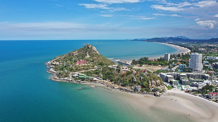 Hua,hin,beach,in,thailand