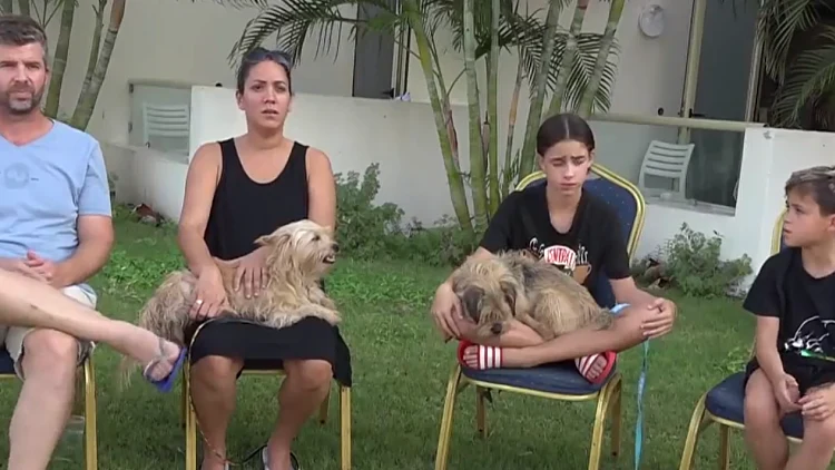 "אל תדאג, לאבא יש אקדח": תיעוד רגעי האימה מהממ"ד בכיסופים