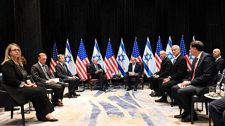 ביידן: "לחשוב על היום שאחרי"; גנץ: "מלחמה קיומית"