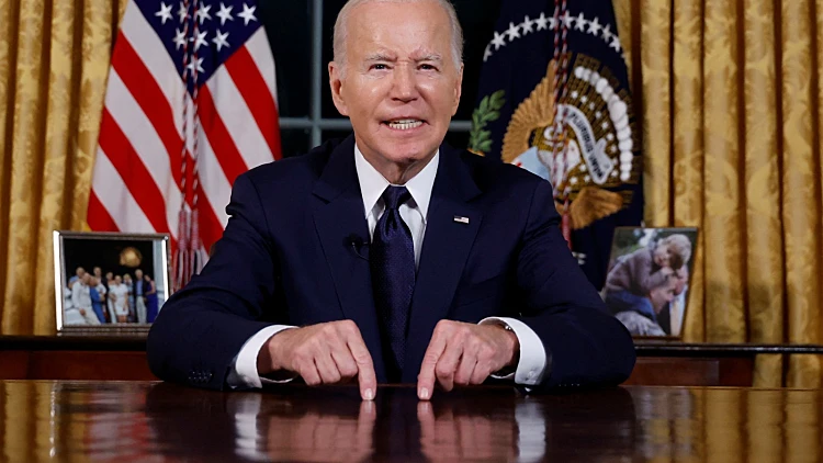 הנשיא ביידן בנאום לאומה האמריקנית חרבות ברזל