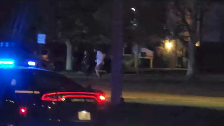 אחת מזירות הירי ההמוני בעיר לואיסטון, מיין