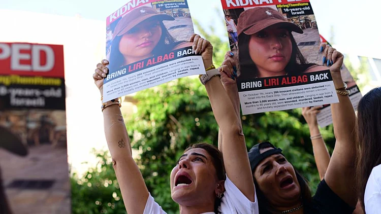 הפגנת משפחות החטופים