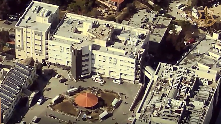 דובר צה"ל חשף: מפקדת חמאס ממוקמת מתחת לביה"ח מרכזי בעזה