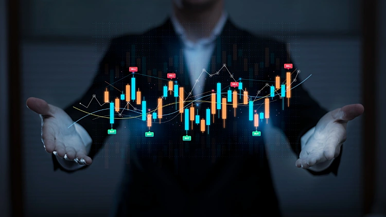 Collage Finance Banner Concept