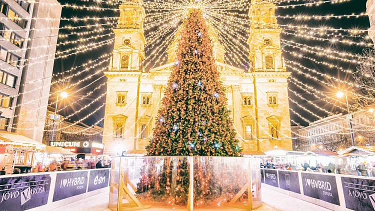 חג המולד בבודפשט