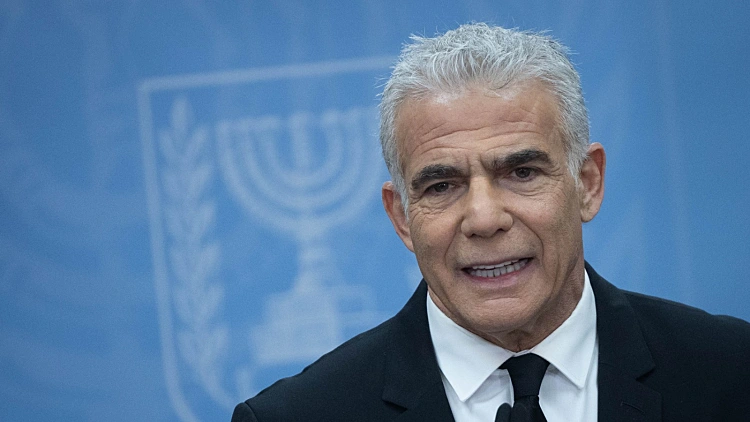 ראש האופוזיציה יאיר לפיד