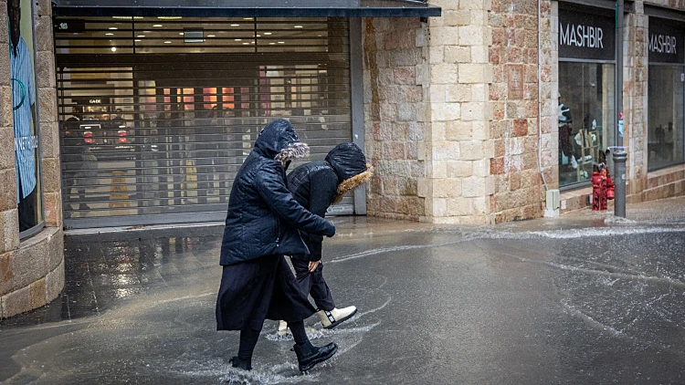 התחזית: גשום וסוער, רוחות חזקות מהצפון עד המרכז