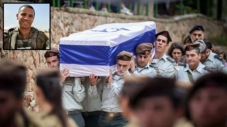 סא"ל תומר גרינברג הובא למנוחות: "תמשיך להיות מודל לחיקוי"