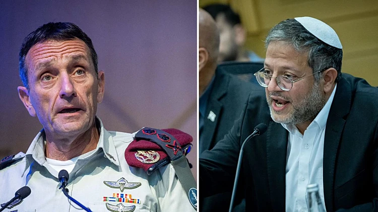 "אני מחליט"; "אל תאיים עליי": צעקות בקבינט בין בן גביר לרמטכ"ל