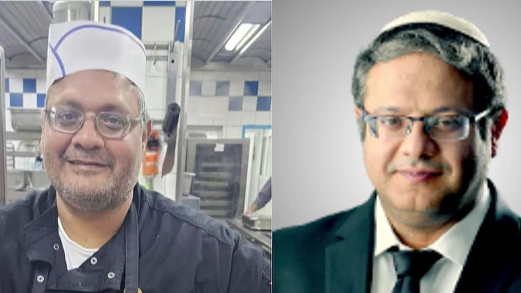 "הם מבסוטים שבן גביר נותן להם שירות": הכפיל של השר מבשל למפוני העוטף | רשת 13