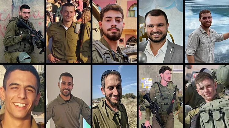 הפנים והשמות: 10 לוחמים נפלו בקרבות ברצועת עזה