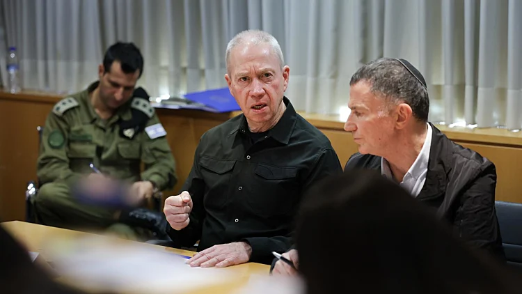 גלנט: "פעלנו כבר ב-6 מתוך 7 זירות שמהן הותקפנו במלחמה"