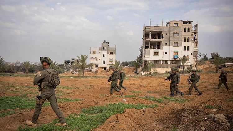 חרבות ברזל פעילות לוחמי צה"ל ברצועת עזה