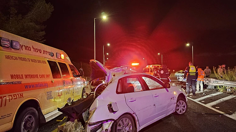 התאונה בכביש החוף