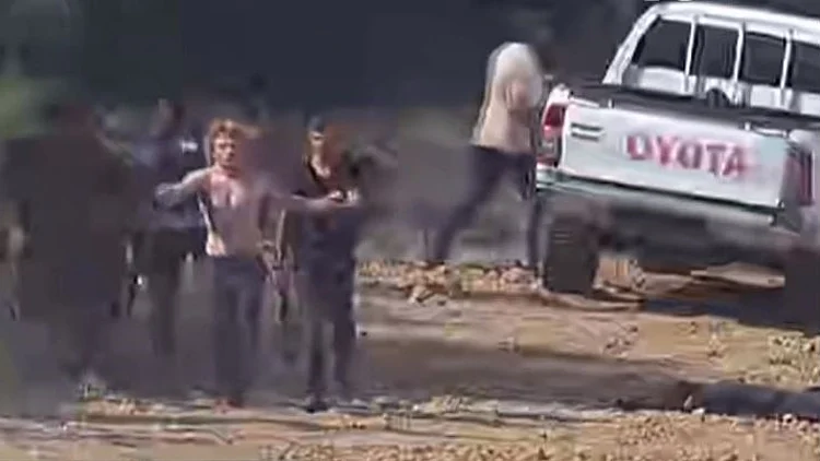 תיעוד בלעדי: רגע החטיפה של יותם חיים מכפר עזה