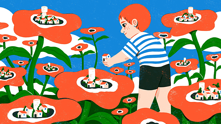 יצירה של אור יוגב בתערוכת הרחוב #יוצריםתקווה