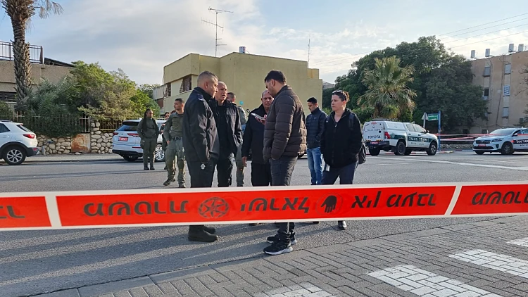 זירת הירי בבאר שבע